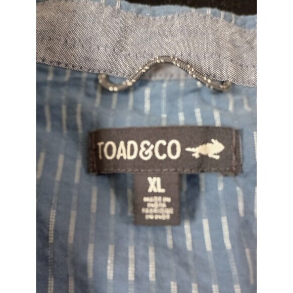 Toad & Co. Short Sleeve Button Up Size XL - Picture 3 of 10